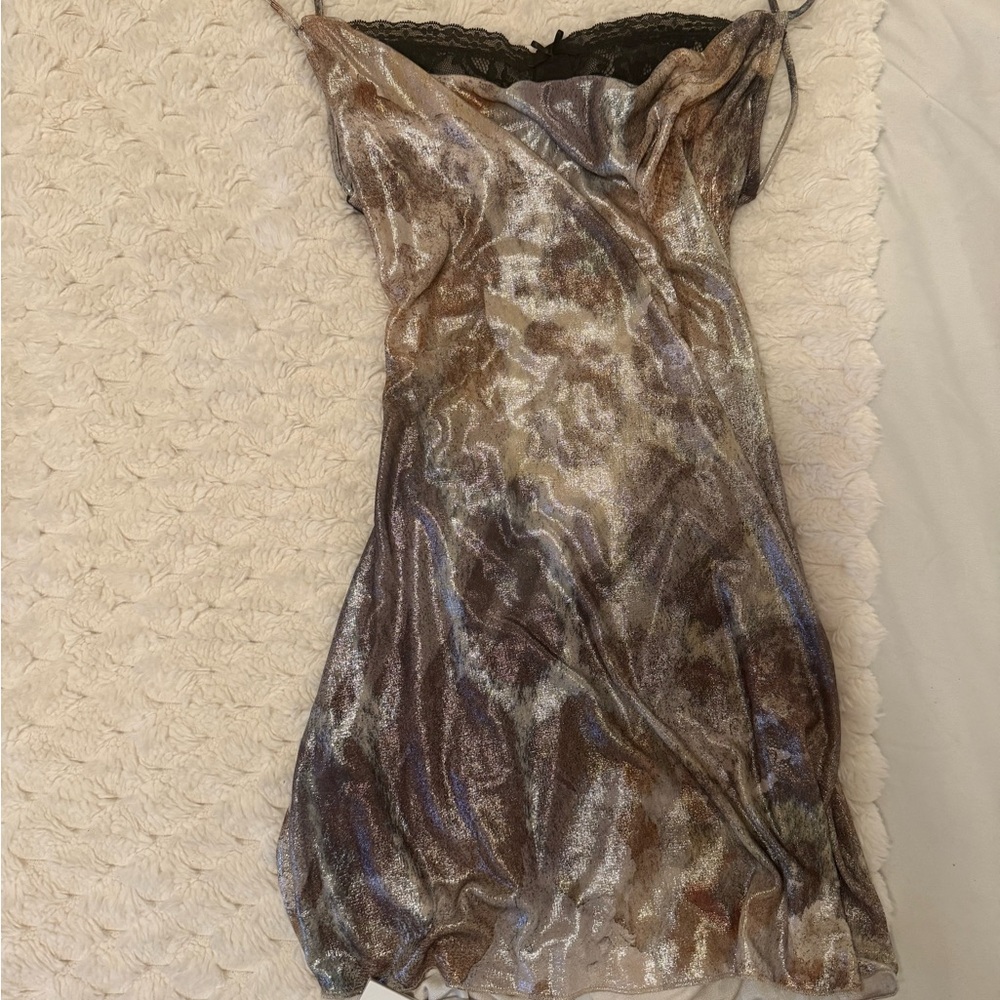 Jaded London Multicolor Backless Dress